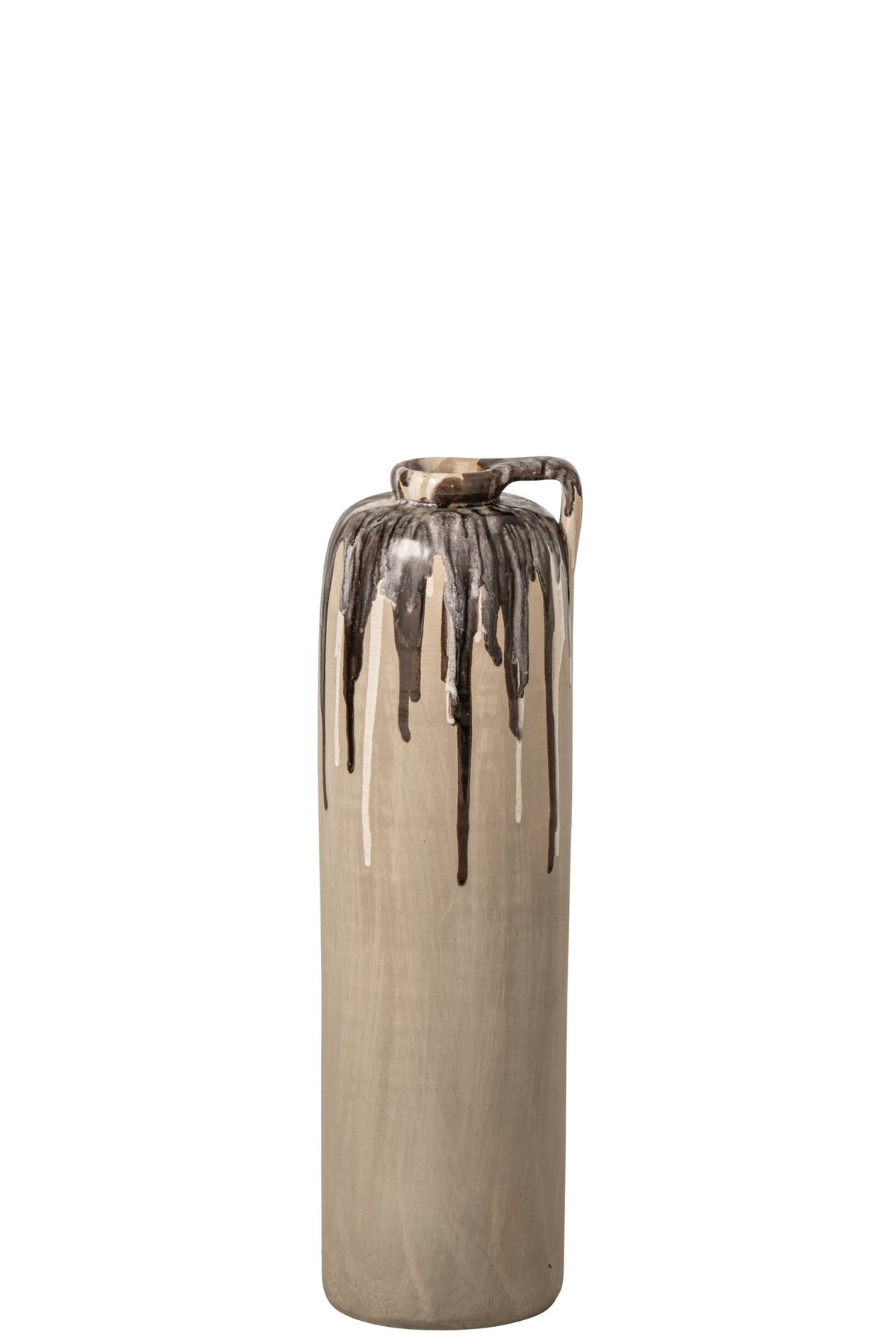 Vaas Keramiek Beige/Bruin Small J-Line