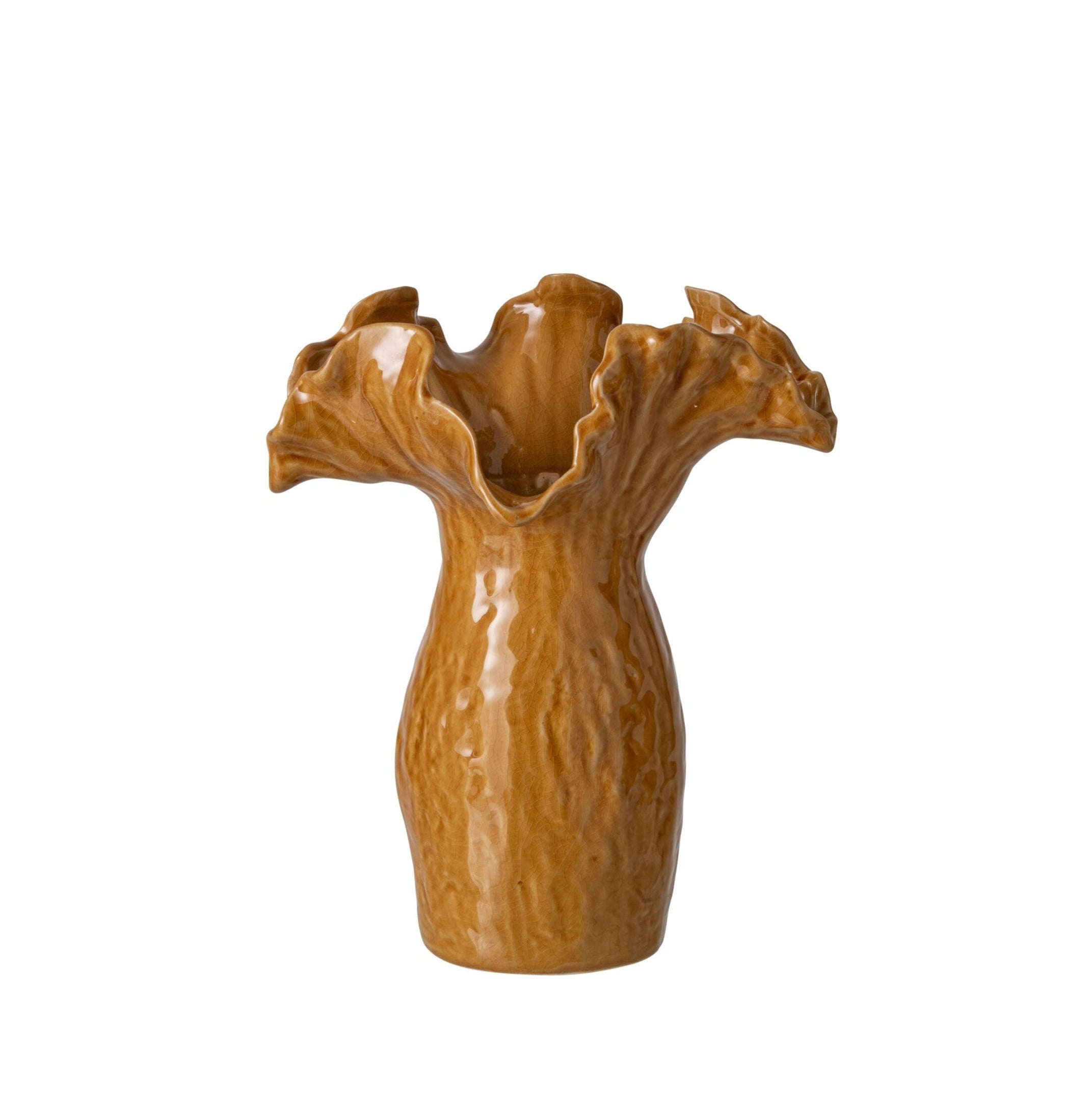 Vaas Keramiek Mosterdgeel Small J-Line