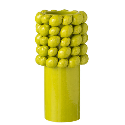 Vaas Limoen Keramiek Groen Large - Vaas - J-Line - livinglovely.nl