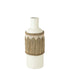 Vaas Motief Terracotta/Gras Wit/Naturel