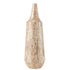 Vaas Nuye Fles Schelpen/Papier Beige - Vaas - J-Line - livinglovely.nl