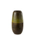 Vaas Olijf Terracotta Groen Small van J-Line, groene terracotta vaas van 64cm hoog