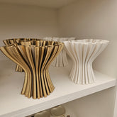 Vaas Porselein Wit J-Line - Vaas - J-Line - livinglovely.nl