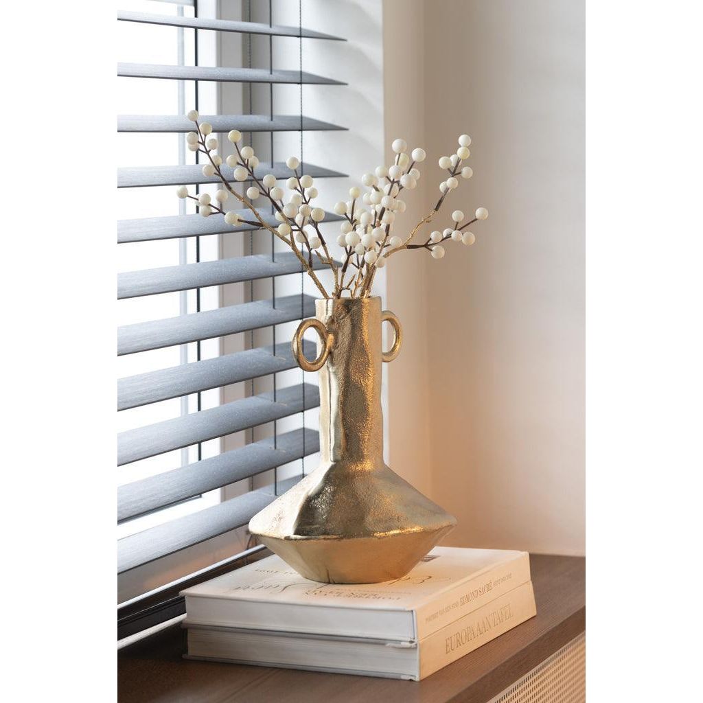 Vaas Ritual Aluminium Goud