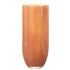 Vaas Trikkie Glas Koraal L14,5xB14,5xH34,5cm J-Line - Vaas - J-Line - livinglovely.nl