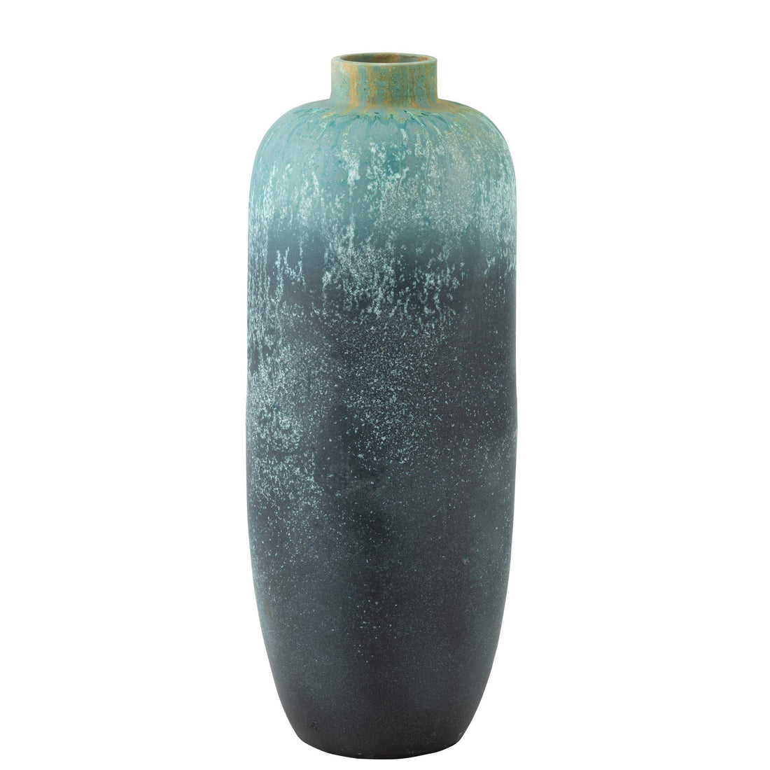 Vaas Vintage Keramiek Azuurblauw Large J-Line
