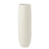 Vaas Ying Keramiek Wit Large 23x23x92cm - Vaas - J-Line - livinglovely.nl