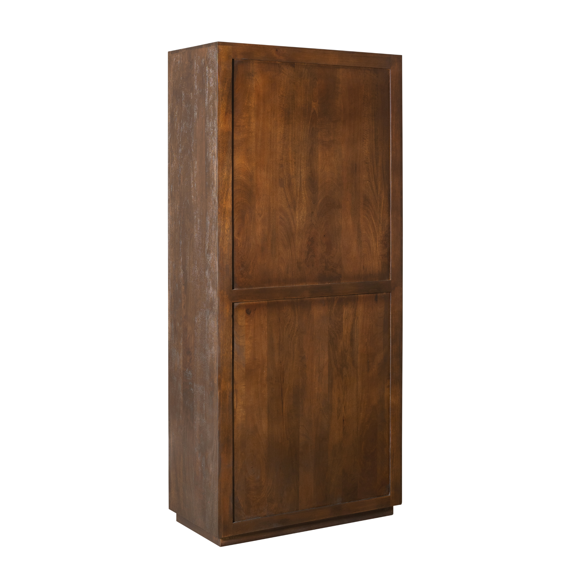 Vakkenkast Brussel Bruin 90cm van Starfurn schuin van voren met zicht op de bruine finish