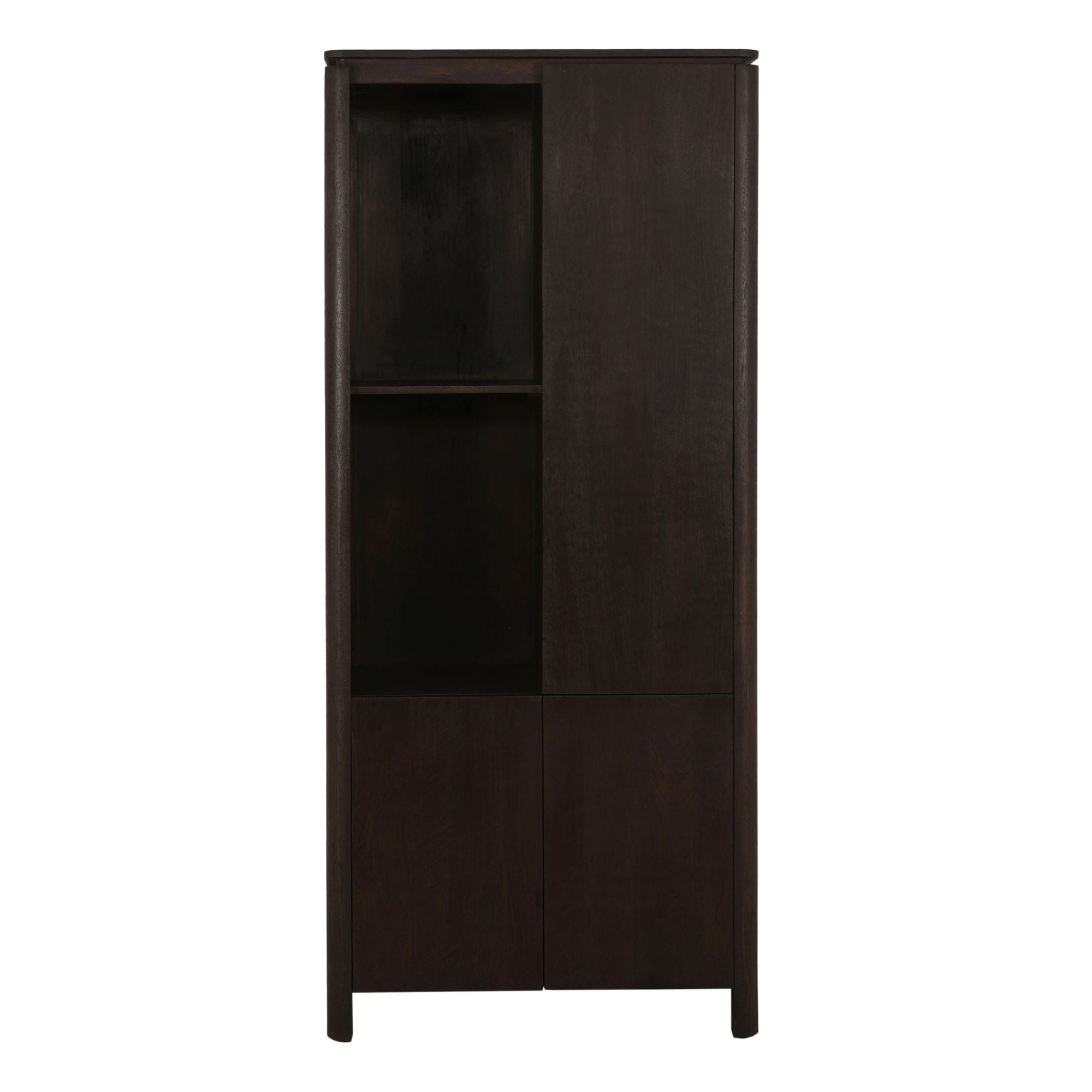 Vakkenkast Links Dallas Bruin van Starfurn, 90 cm breed en 200 cm hoog