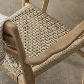 Verano Terrasstoel met Armleuning Naturel Raw Materials - Terrasstoel - Raw Materials - livinglovely.nl