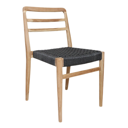 Verano Terrasstoel zonder Armleuning Zwart Raw Materials - Terrasstoel - Raw Materials - livinglovely.nl