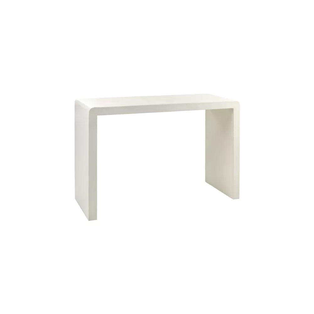 VERONA - console - kalkpleister - L 105 x W 40 x H 70 cm - gebroken wit Pomax - Sidetable - Pomax - livinglovely.nl