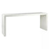 VERONA - console - kalkpleister - L 180 x W 45 x H 76 cm - gebroken wit Pomax - Sidetable - Pomax - livinglovely.nl