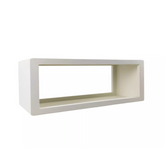 VERONA - rek - kalkpleister - L 135 x W 40 x H 45 cm - gebroken wit Pomax - Verona Rek - Pomax - livinglovely.nl