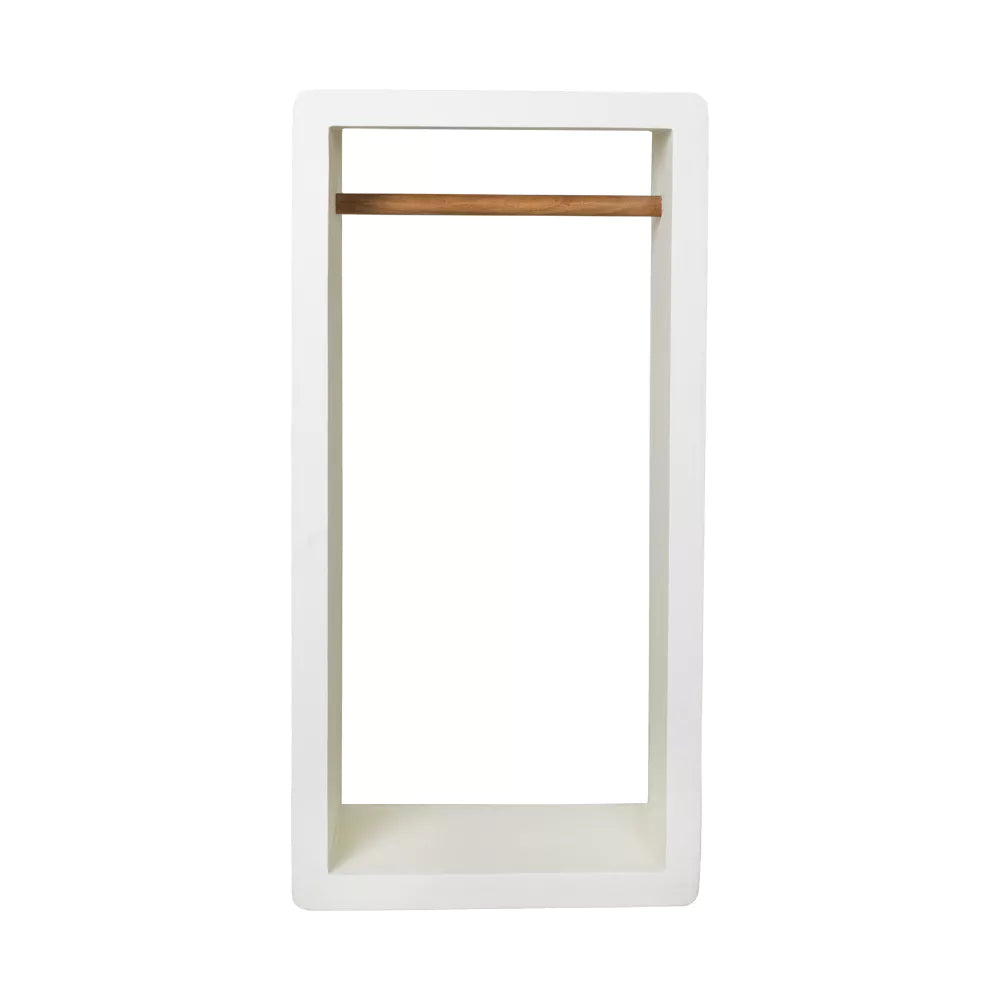 VERONA - rek - kalkpleister - L 60 x W 50 x H 120 cm - gebroken wit Pomax - Verona Rek - Pomax - livinglovely.nl