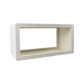VERONA - rek - kalkpleister - L 90x W 40 x H 45 cm - gebroken wit Pomax - Verona Rek - Pomax - livinglovely.nl