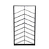 Vinno Wijnrek - 65 x 8 x 120 cm - Ijzer - Zwart PTMD - Wijnrek - PTMD - livinglovely.nl