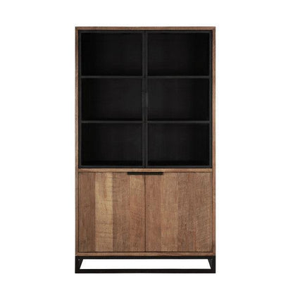Vitrinekast Cosmo No.2 Small van DTP Home met vier metalen deuren