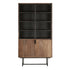 Vitrinekast Odeon Hoog 220cm verweerd teakhout DTP Home