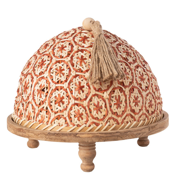 Vliegenkap Sparhout Naturel - Keukenaccessoire - J-Line - livinglovely.nl