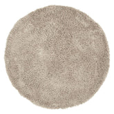 Vloerkleed Celeste Taupe Rond 150cm van MUST Living in taupe, 100% polyester, volledig in beeld op een neutrale achtergrond