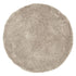Vloerkleed Celeste Taupe Rond 150cm van MUST Living in taupe, 100% polyester, volledig in beeld op een neutrale achtergrond