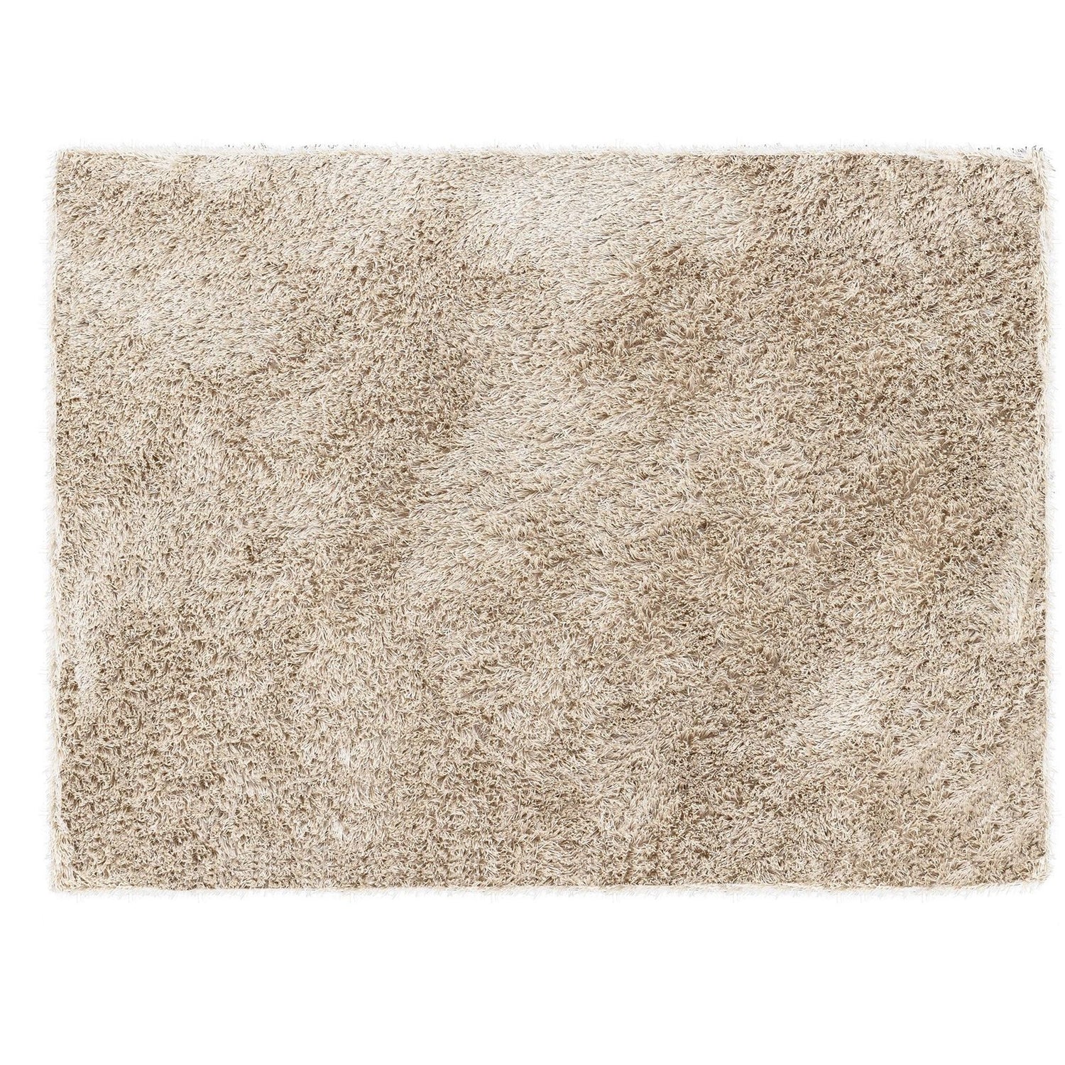 Vloerkleed Crown Polyester Beige 200x300cm van MUST Living, volledig in beeld op een neutrale achtergrond