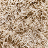 Detailfoto van Vloerkleed Crown Polyester Beige 200x300cm van MUST Living met zichtbare structuur van het weefsel