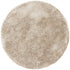 Vloerkleed Crown Beige Rond 150cm van MUST Living in beige, 100% polyester, volledig in beeld op een neutrale achtergrond