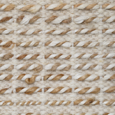 Extra aanzicht van Vloerkleed Hero Jute Wol Ivoor Naturel 170x240cm van MUST Living op een lichte achtergrond