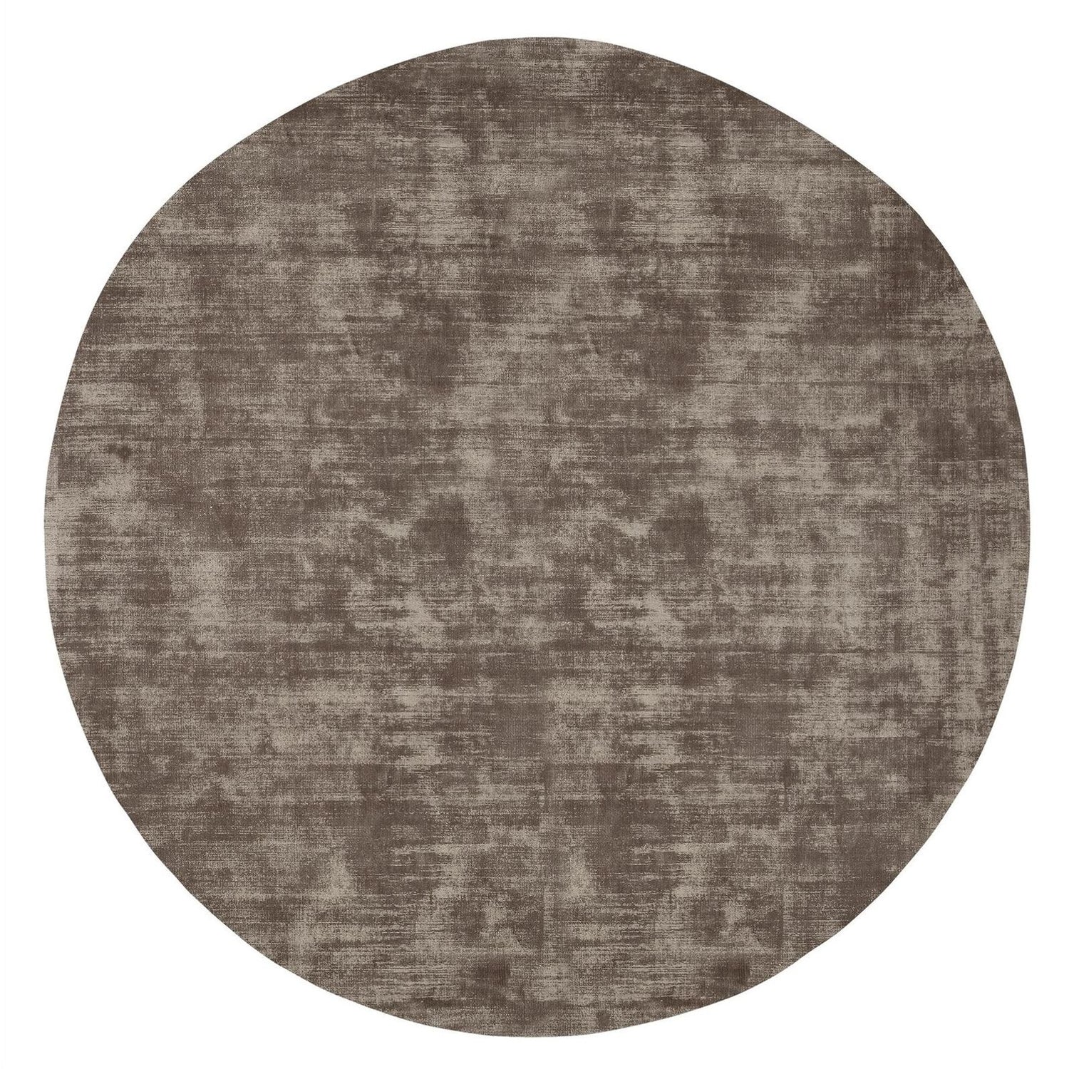 Vloerkleed La Belle Saliegroen Rond 150cm van MUST Living, volledig in beeld op een neutrale achtergrond