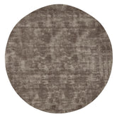 Vloerkleed La Belle Saliegroen Rond 150cm van MUST Living, volledig in beeld op een neutrale achtergrond