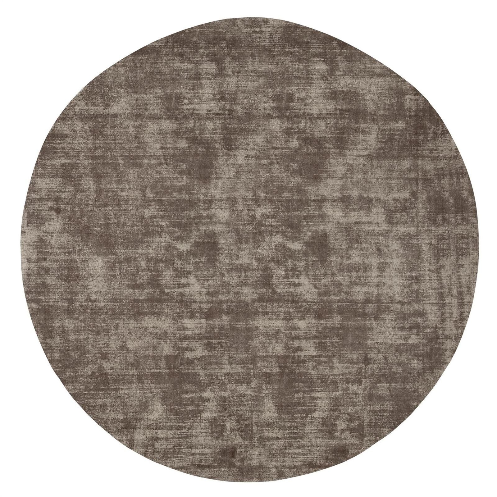 Vloerkleed La Belle Saliegroen Rond 150cm van MUST Living, volledig in beeld op een neutrale achtergrond