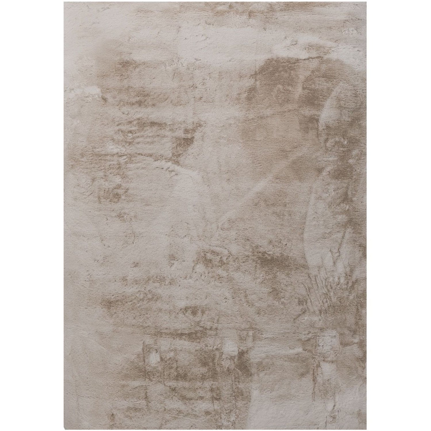Vloerkleed Lodge Taupe 200x290cm van MUST Living in taupe, 100% polyester, volledig in beeld op een neutrale achtergrond