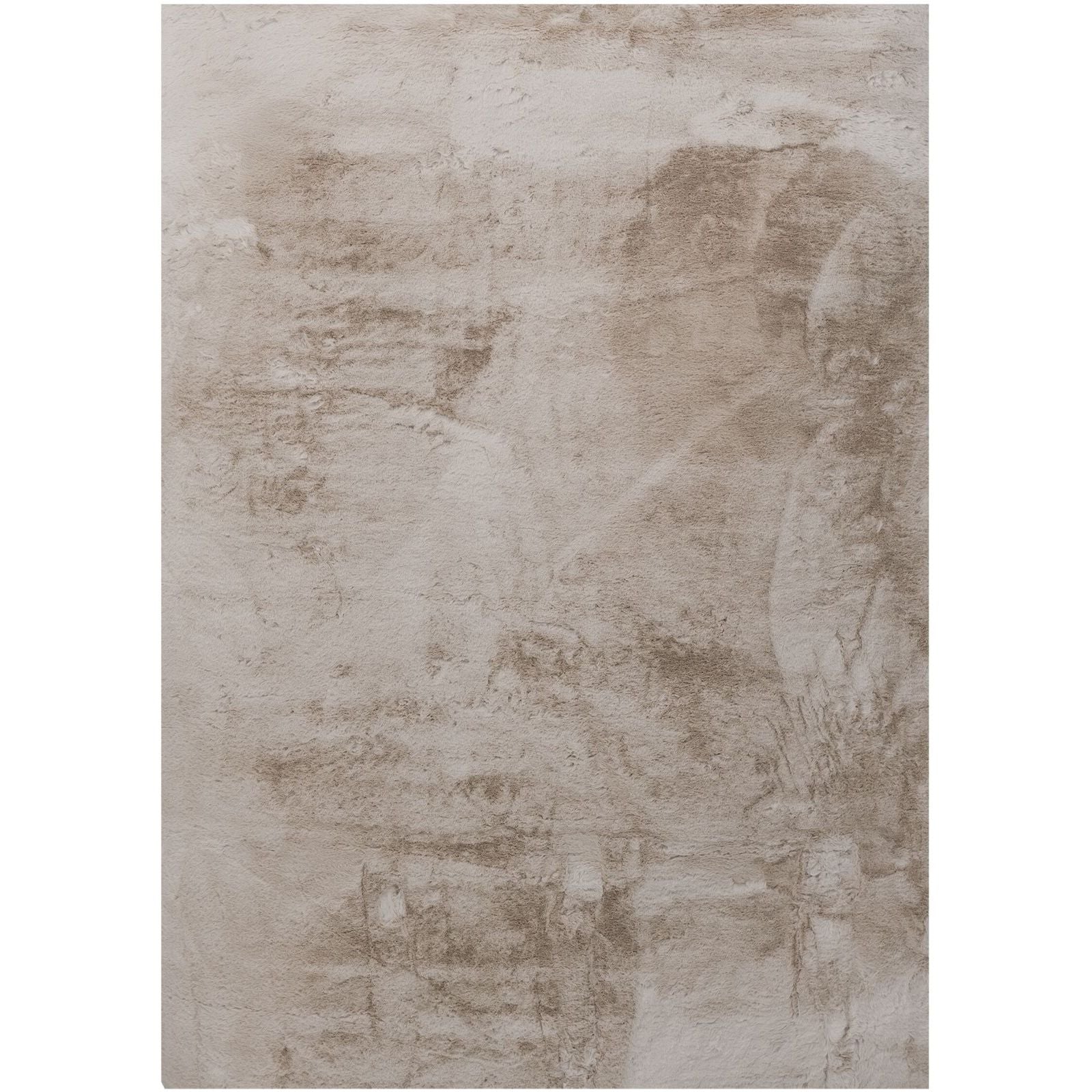 Vloerkleed Lodge Taupe 200x290cm van MUST Living in taupe, 100% polyester, volledig in beeld op een neutrale achtergrond