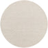 Vloerkleed Nirvana Wol Polyester Beige Rond 250cm van MUST Living, volledig in beeld op een neutrale achtergrond