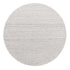 Rond vloerkleed Nirvana van MUST Living in grijze wol en polyester met een doorsnede van 150 cm