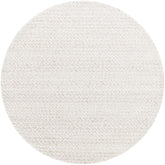 Vloerkleed Nirvana Wol Polyester Ivoor Rond 200cm van MUST Living, volledig in beeld op een neutrale achtergrond