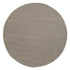 Groot rond vloerkleed Noble van MUST Living in taupe polyester, doorsnede 250 cm