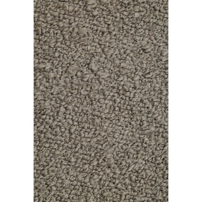 Het taupe Noble vloerkleed van MUST Living van dichtbij met zichtbare pool