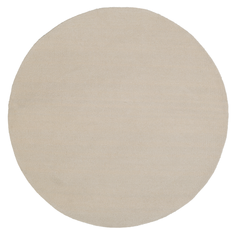 Rond vloerkleed Noble zand Ø150cm MUST Living