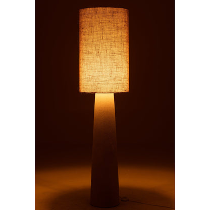Vloerlamp Ava Glasvezel/Jute Naturel Large H168,5cm J-Line
