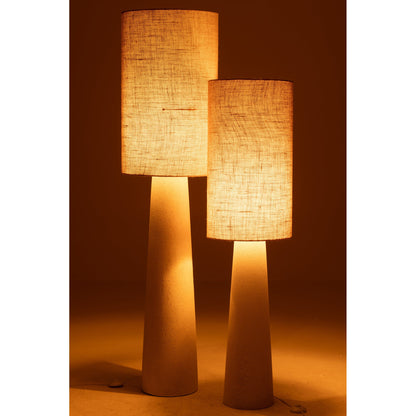 Vloerlamp Ava Glasvezel/Jute Naturel Large H168,5cm J-Line