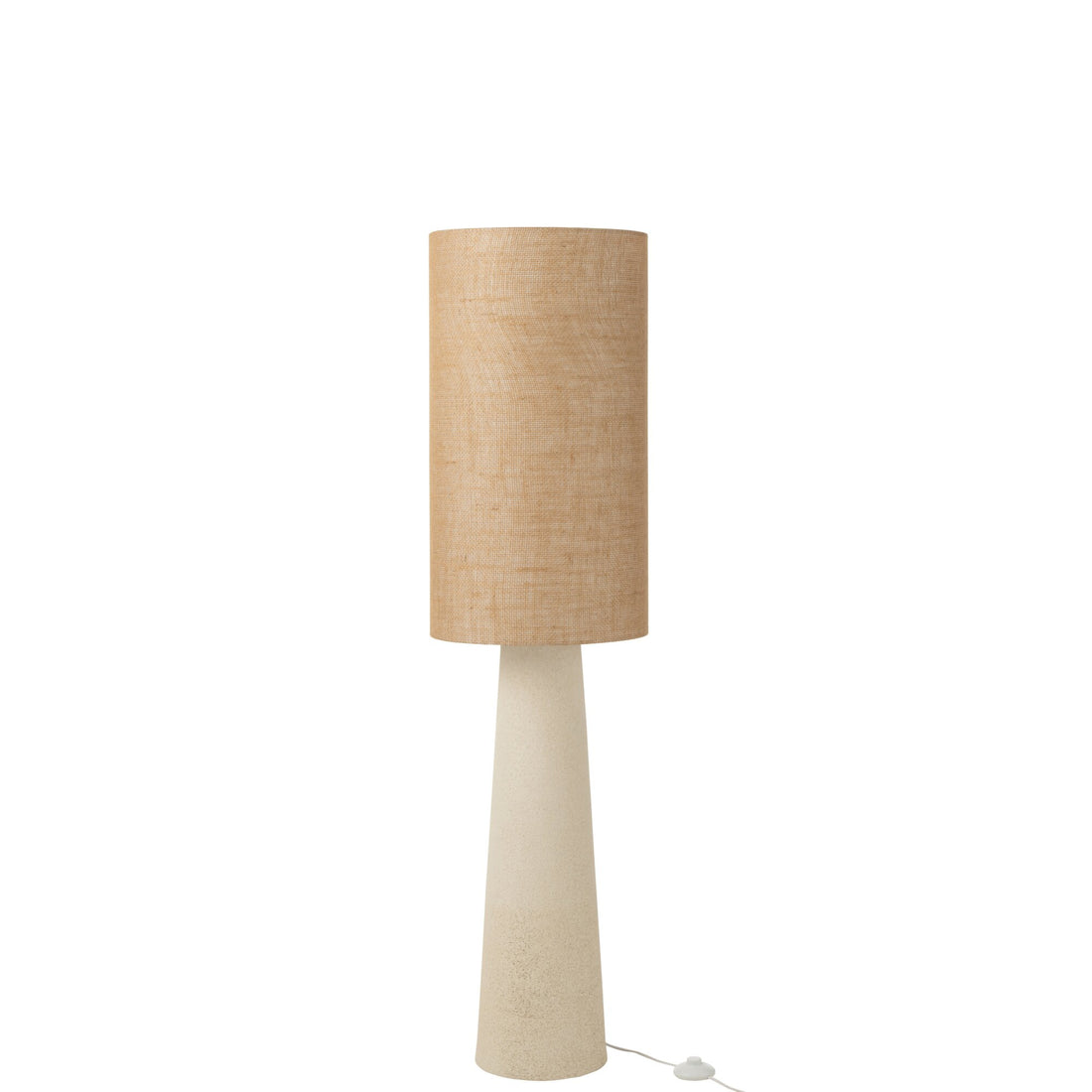 Vloerlamp Ava Glasvezel/Jute Naturel Small H140cm J-Line