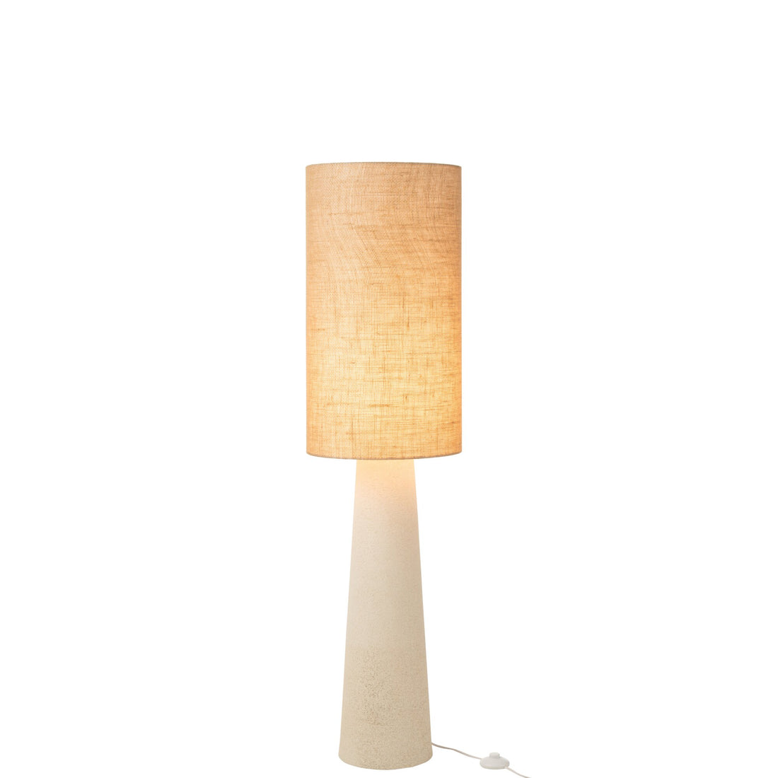 Vloerlamp Ava Glasvezel/Jute Naturel Small H140cm J-Line