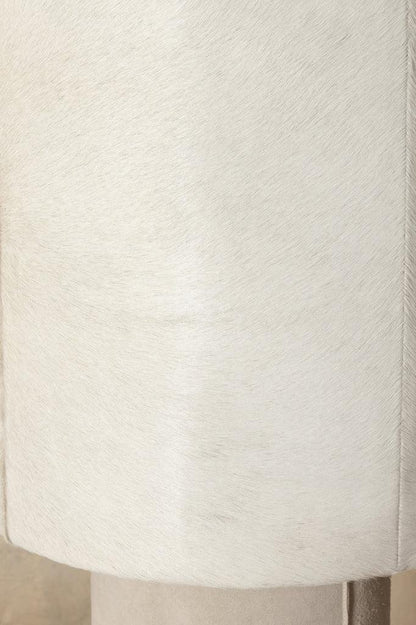 Vloerlamp Joanne - 45x45x150 cm - Suede - Beige Naturel PTMD - Vloerlamp - PTMD - livinglovely.nl