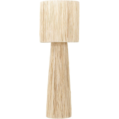 Detailfoto van Vloerlamp Marbella van MUST Living met zichtbare structuur van het materiaal