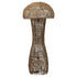 Vloerlamp Mushroom van MUST Living met brede gevlochten abaca kap