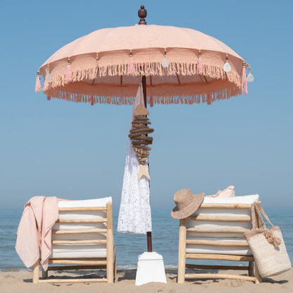 Voet Parasol Steen Wit - Parasolvoet - J-Line - livinglovely.nl