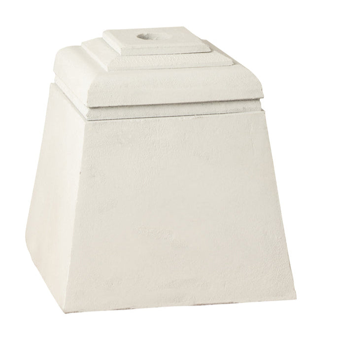 Voet Parasol Steen Wit - Parasolvoet - J-Line - livinglovely.nl